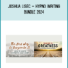 Joshua Lisec – HYPNO WRITING BUNDLE 2024 – The Best Way to Copywrite It Train Ride to Greatness