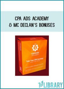 CPA Ads Academy & Mc Declan’s Bonuses at Tenlibrary.com