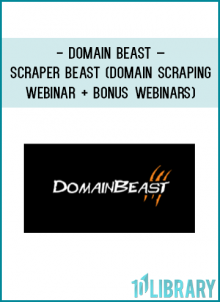 http://tenco.pro/product/domain-beast-scraper-beast-domain-scraping-webinar-bonus-webinars/