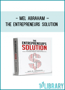 “Mel gives you the art of Entrepreneurship from a real world perspective. This is what it takes to build something that is meaningful, successful and sustainable based on what you value most. A must read.”