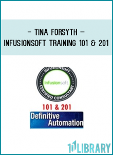 http://tenco.pro/product/tina-forsyth-infusionsoft-training-101-201/