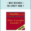 Published by The Wise Marketer, The Loyalty Guide 7 offers 1400+ pages of unrivaled customer loyalty and marketing intelligence in a convenient downloadable PDF format. Packed with up-to-date facts and figures, and details of how to set up, run, measure, and profit from the latest customer loyalty, relationship, mobile and digital marketing strategies, the Loyalty Guide 7 is a must-have for marketing professionals.