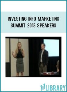 Investing Info Marketing Summit 2015 speakers at Tenlibrary.com