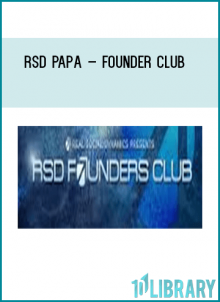 The principles within RSD Founder’s Club are applicable to ALL areas of your life, including maintaining a long-term relationship (if that’s what you want). I’ll share with you an exact blueprint to create and maintain a fulfilling relationship where you and her both grow. The bond between the two of you will only get stronger as a result.