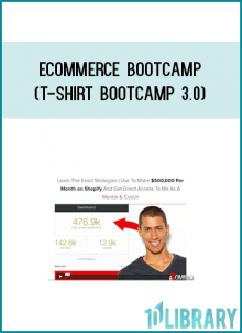 The Bootcamp Mentor Program is a six week online video coaching and direct mentorship program that teaches you every single step needed to create and grow a massively profitable Shopify eCommerce business.