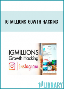 IG Millions is a training program that teaches systematic processes that will enable you to build and grow an instagram account in any niche, to 1M Followers.