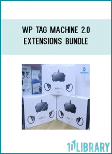 For Tag Machine Customers OnlyWe Created 5 New Extensions Just For You...(this is exactly what you asked)