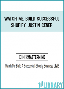 This is an incredible opportunity to see each and every step that's necessary to dominate huge months with Shopify - and you'll see this all LIVE!