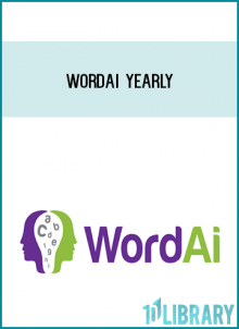 WordAi uses artificial intelligence to understand text and is able to automatically rewrite your article with the same readability as a human writer! Sign up now and get unlimited human quality content at your fingertips!