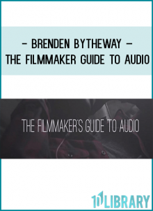 Working with these clients has taught me a lot about audio production and the film industry and I want to share some of the things i’ve learned with you