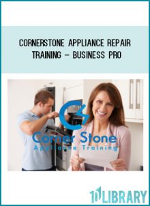 Cornerstone Appliance Repair Training – Business Pro at Tenlibrary.com