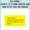 Advanced hypnosis secrets to staying hot, aroused and hard as a rock afer your third orgasm