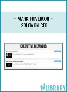 Mark Hoverson- Solomon CEO at Tenlibrary.com