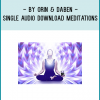 About Orin and DaBen’s Single Guided Meditations: Orin and DaBen’s single journeys are approximately 21-34 minutes in length, and all have Thaddeus’ music as background. All journeys are in stereo and should give you many hours of quality listening.
