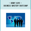 From the Henry Kaye files I have decided to share some great trainings that Henry had done over the years. These files are very rare to find out. What you’ll learn and Master from this Business Mastery Bootcamp.