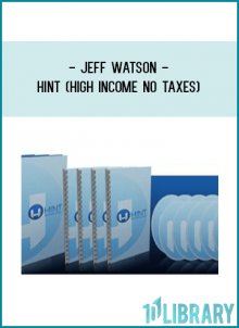 Jeff Watson – HINT (High Income No Taxes) At tenco.pro