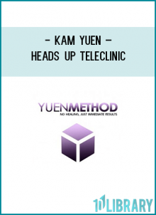 Heads Up TeleClinicDr. Yuen’s crucial Heads Up Tele-Clinic content is now available to anyone and everyone with this brand new Digital Download Product!