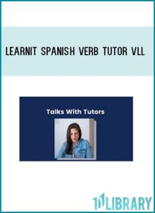 Designed for beginners through advanced students, LEARNit Spanish Verb Tutor v1.1 helps you master your verbs in all their glorious conjugations--present, imperfect, perfect, pluperfect, subjunctive pluperfect, and all the rest.