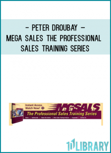 These sales training DVD is given by an energetic speaker, Peter Droubay, who is a corporate trainer that has given over 3,000 workshops, classes and speeches. Clients all over the world have enjoyed his down to earth, genuine teaching style, which delivers profound information in an easy to apply format. He has helped thousands increase sales performance through a well rounded program of personal development, planning, time, project management, “cutting edge” sales skills, and innovative marketing systems. Peter is the author and producer of best selling training products and produces training materials for many nationally recognized franchises.This posting includes:7 DVDs ripped to 37 .AVI files12 CDs ripped to .MP3 at 128 k.1 Course Manual – 516 pages scanned, OCRed & bookmarked1 Facilitator Guide – 147 pages scanned, OCRed & bookmarked