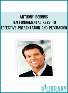 Description is missing because this course is very popular and everybody who like Anthony Robbins know what is talking about in the course