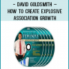 David Goldsmith, one of the world’s premiere Business futurists and leadership-management strategists, tells you why associations struggle to find and/or keep