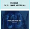Greg Davis – Presell Lander Masterclass at Tenlibrary.com