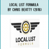 Local List Formula is EVERYTHING you need to not only become an expert on email marketing and deliver amazing results, but we are going to show you Exactly how to get clients in the first place.