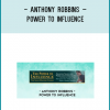 Anthony Robbins – Power To InfluenceCD #1. The Science of Persuasion; The 9 Master Tools of InfluenceCD #2. Unlimited Power of Belief; Caring & Compliments