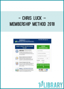 http://tenco.pro/product/chris-luck-membership-method-2018/