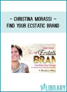 http://tenco.pro/product/christina-morassi-find-your-ecstatic-brand/