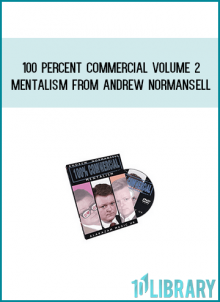 100 Percent Commercial Volume 2 – Mentalism from Andrew Normansell at Midlibrary.com