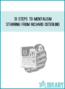 13 Steps To Mentalism Starring from Richard Osterlind at Midlibrary.com