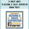 Your goal as a sales professional is to sell the very most and earn the very most that you possibly can. As it turns out, it takes just as long to become a sales superstar as to remain an average performer. The choice is up to you.