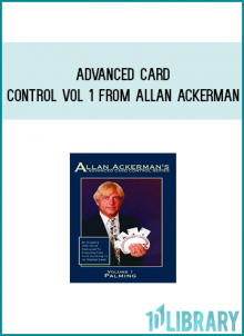 Advanced Card Control Vol 1 from Allan Ackerman at Midlibrary.com