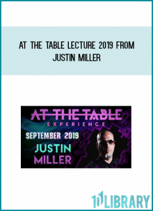 At The Table Lecture 2019 from Justin Miller at Midlibrary.com