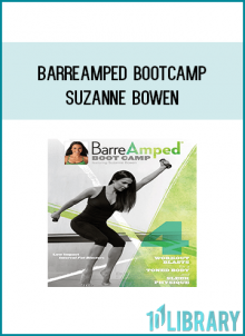 ***Fitness Magazine Top 10 DVDs of 2014 (Best Barre Workout)*** BarreAmped Boot Camp has helped hundreds of clients worldwide burn fat and lean out with classic barre combined with low impact, non-punishing cardio intervals. Suzanne Bowen, creator of BarreAmped, leads you through challenging but doable workout segments that can be done by themselves, mixed and matched, or all together for one incredible BarreAmped Boot Camp Fat Blast! You will quickly be “shaking to change” with this one! Suzanne Bowen, founder of SBf and creator of BarreAmped, has more than 13 years in the fitness industry. Classically trained in The Lotte Berk Method, the original barre studio in the U.S., Suzanne created BarreAmped, based on classic technique, a neutral spine, and a solid foundation of alignment. Workouts consist of: Warm Up Arm Work Thigh Work Seat Work Core Stretch Bonus Tutorial