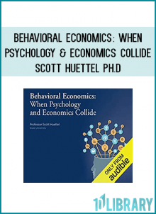 Behavioral economics is the scientific study of decision making, and of the related topics of valuation, exchange, and interpersonal interactions. Drawing on methods from psychology, sociology, neurology, and economics, this remarkable discipline illuminates one of the most deeply fundamental activities of human existence: the decision process.