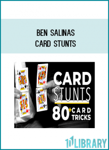his DVD focuses on moves that can be done at the card table, Ben Salinas take you from beginner stunts to incredible advance techniques. Don't be mistaken, this is not a collection of mindless card flourishes! These are killer moves that you can incorporate into your next magic trick or card game. Whip out a few of these moves at your next poker game and watch them tremble!