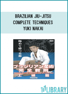 Brazilian Jiu-jitsu black belt and president of the Japanese Confederation of Jiu-Jitsu, Yuki Nakai instructs a large number of techniques in this first volume of a continuing series.