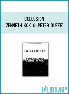 Collusion is a collaborated effort by two of the world's finest card magicians, Peter Duffie and his student Zenneth Kok. All the routines in this DVD are visual oriented and require no more than an ordinary deck of cards. With2 hours of performances and in-depth explanation, you will have tremendous enjoyment of scottish flavor card magic.