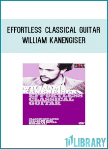 Here is a unique chance to learn classical guitar from a master. William Kanengiser shows you how to develop proper sitting positions, rest and free strokes, rasguedos, right- and left-hand synchronization and technique, slurs, and stretching exercises. You'll discover all this from a superb player and teacher who is one of the world's most honored classical guitarists. William Kanengiser has been praised by the Los Angeles Times for his dizzying execution and exceeding vitality and warmth. He is recognized as one of America's most brilliant guitarists, and has won numerous awards such as First Prize at the Concert Artists Guild Competition as well as major international competitions in Toronto and Paris.
