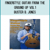 So you're interested in learning how to play fingerstyle guitar. In this lesson Buster B. Jones will take you from the very basics and start you on the road to fingerpicking. Buster's no-nonsense, clear instruction will have you picking melodies in no time. You'll find phrase-by-phrase instruction for all the exercises and songs. Split-screen techniques are featured so that you can study and clearly see what each hand is playing. You'll learn: how to tune your guitar; left and right hand playing positions; basic chords; chord movements; right hand patterns and techniques. A detailed tab/music instructional booklet is included as a PDF file on the DVD. DVD is region 0, playable worldwide.