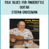 In this double DVD set, Stefan Grossman teaches a wide array of folk blues arrangements. You will study playing in various tunings, i.e. Standard, Dropped D, DADGAD, Open D and Open C tunings. The songs range from popular blues and rags to old-time mountain ballads. All are taught phrase by phrase and the movements of both the left and right hands are clearly illustrated on the split screens. A detailed tab/music booklet is included as PDF files on each DVD as well as printed format. As an extra bonus, original old recordings from the 1920s and 1930s are included so that you can hear the roots from where these tunes derived. DVD is region 0, playable worldwide.