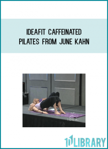 IDEAFit Caffeinated Pilates from June Kahn at Midlibrary.com