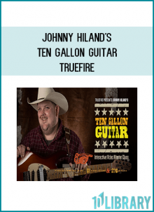 Most of you won’t even read this course description because all you really need to know is that Johnny Hiland reveals all in this new master class course of his. So cool.. click the add to cart button, download it now, grab your guitar and lock yourself in the shed with Johnny Hiland’s Ten Gallon Guitar.