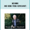 Meaning and Being from Adyashanti at Midlibrary.com