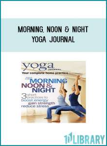 Yoga for Morning, Noon & Night contains three short yoga practices, specially created by noted yoga teacher Jason Crandell, to boost energy, gain strength and reduce stress. The yoga practices on this DVD include MORNING: Boost your energy with a 20-minute morning practice that will awaken your body and mind and give your more clarity throughout your day (emphasizes sun salutations, sidebends and core strengtheners). NOON: Gain strength with a 20-minute afternoon practice that will release physical and mental tension, leaving you refreshed and renewed (emphasizes shoulder openers, mild backbends and standing poses). NIGHT: Reduce stress with a 20-minute evening practice that will soothe your body and mind, preparing you for deeper, more satisfying sleep (emphasizes hip and hamstring openers and twists). SPECIAL FEATURES: Interview with Jason about integrating your yoga practice into your daily routine. A yoga teacher for more than 10 years, Jason Crandell provides clear, encouraging and straightforward instruction and his sequences will give you the tools and inspiration to practice safely on your own. Jason is a contributing editor to Yoga Journal magazine, teaches at Yoga Journal conferences and leads workshops and retreats around the world.