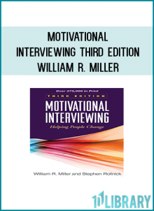 This bestselling work for professionals and students is the authoritative presentation of motivational interviewing (MI), the powerful approach to facilitating change. The book elucidates the four processes of MI--engaging, focusing, evoking, and planning--and vividly demonstrates what they look like in action. A wealth of vignettes and interview examples illustrate the "dos and don'ts" of successful implementation in diverse contexts. Highly accessible, the book is infused with respect and compassion for clients. The companion Web page provides additional helpful resources, including reflection questions, an extended bibliography, and annotated case material.