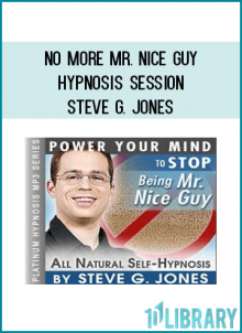 If you are tired of losing out on opportunities or being taken advantage of, then you can change the way you are treated through hypnosis. This Stop Being Mr. Nice Guy Hypnosis MP3 changes the perception others will have of you by helping you change your way of thinking and responses to situations in which you once played the role of door mat.