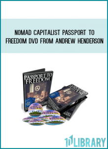 Nomad Capitalist Passport to Freedom DVD from Andrew Henderson at Midlibrary.com